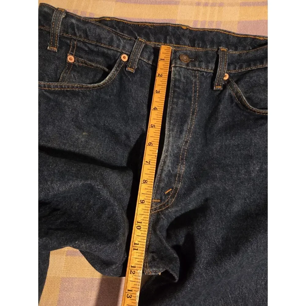 Vintage Levis 505 Orange Tab Jeans Mens 36x32 Fit 35x31 USA 80s 90s 40505-0215